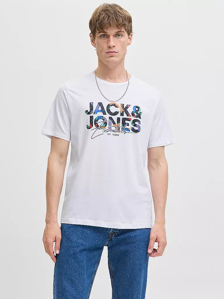 JACK & JONES | Camiseta JJGEPLAS | Blanco