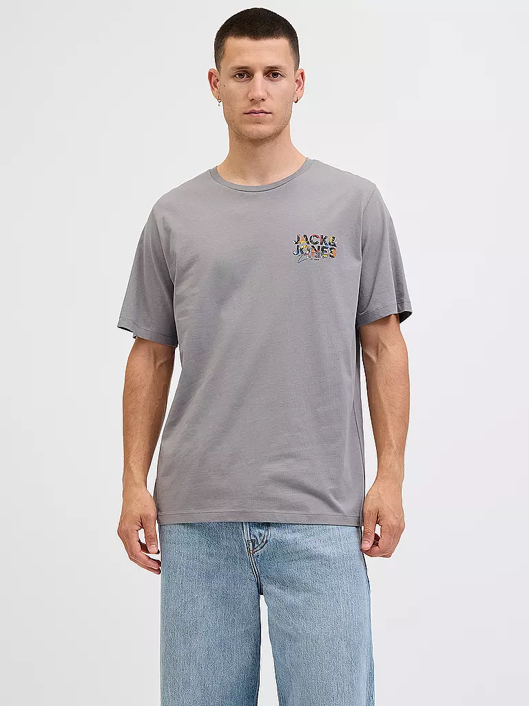 JACK & JONES | Camiseta JJGEPLAS | Gris