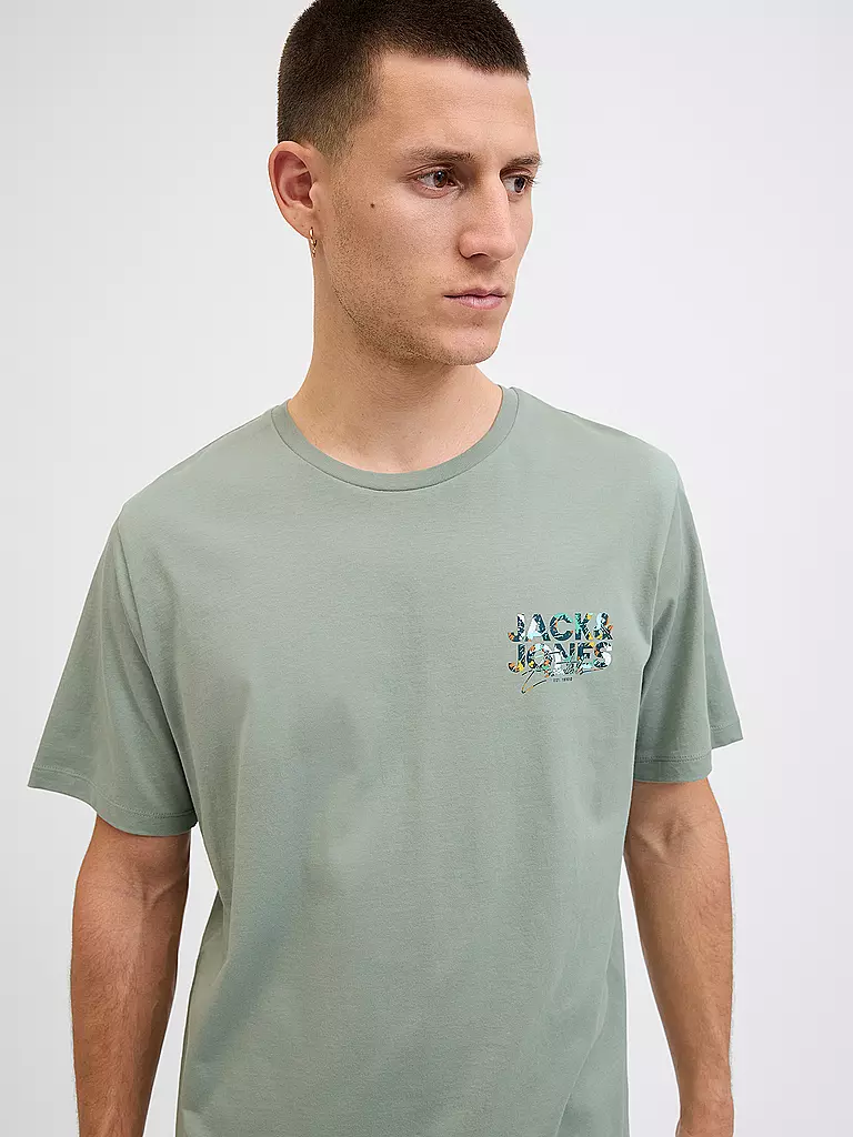 JACK & JONES | Camiseta JJGEPLAS | Verde claro
