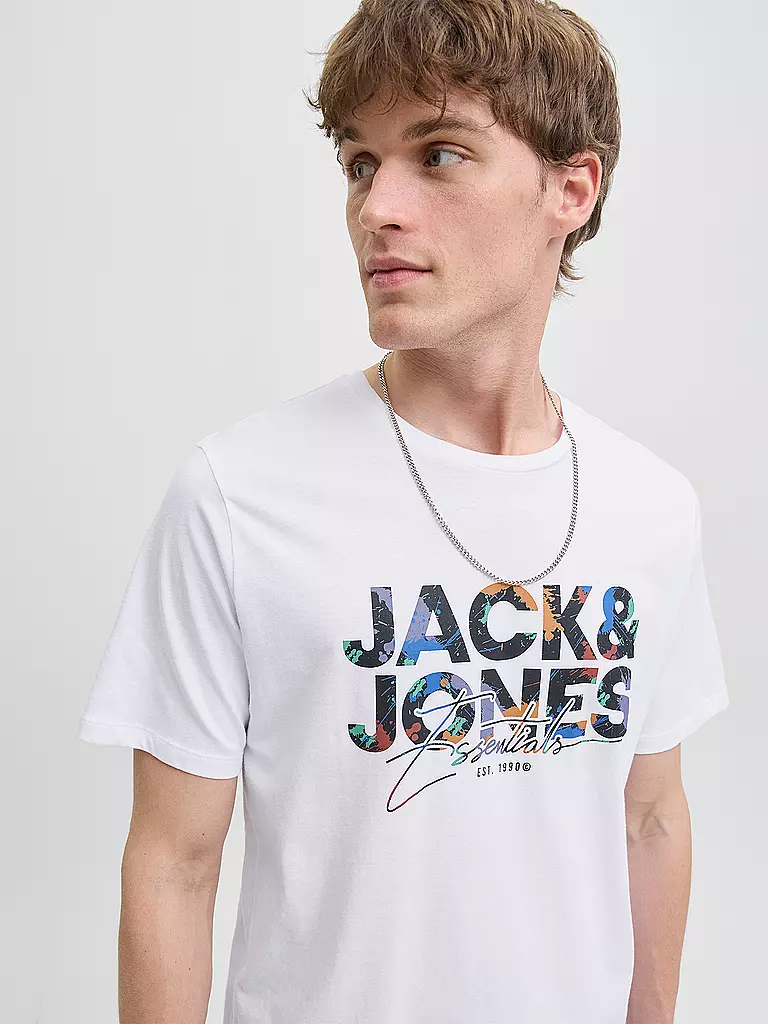 JACK & JONES | Camiseta JJGEPLAS | Blanco