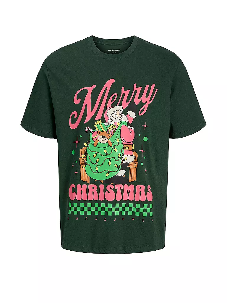JACK & JONES | Camiseta JORHOLIDAY | Verde oscuro