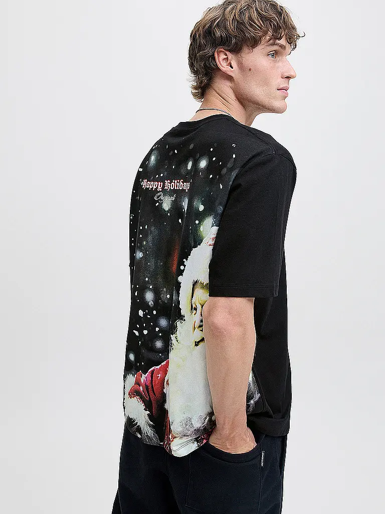 JACK & JONES | Camiseta JORHOLIDAY | Negro