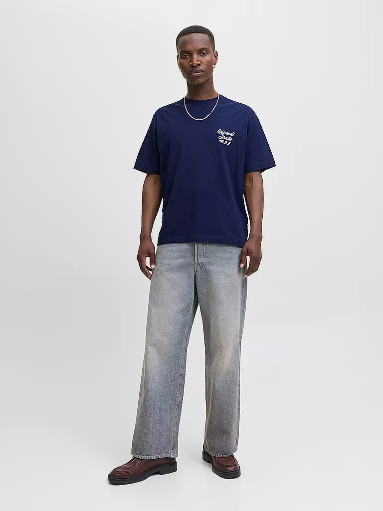 JACK & JONES | Camiseta JORNORREBRO | Azul oscuro