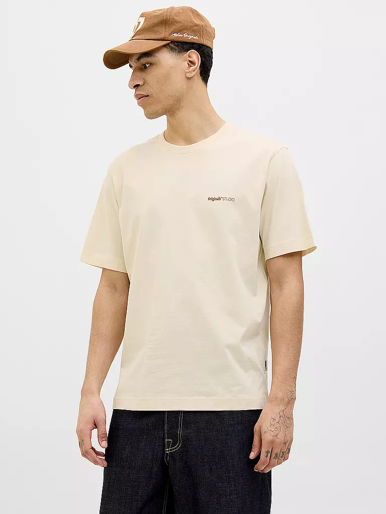 JACK & JONES | Camiseta JORVARENNA | Beige
