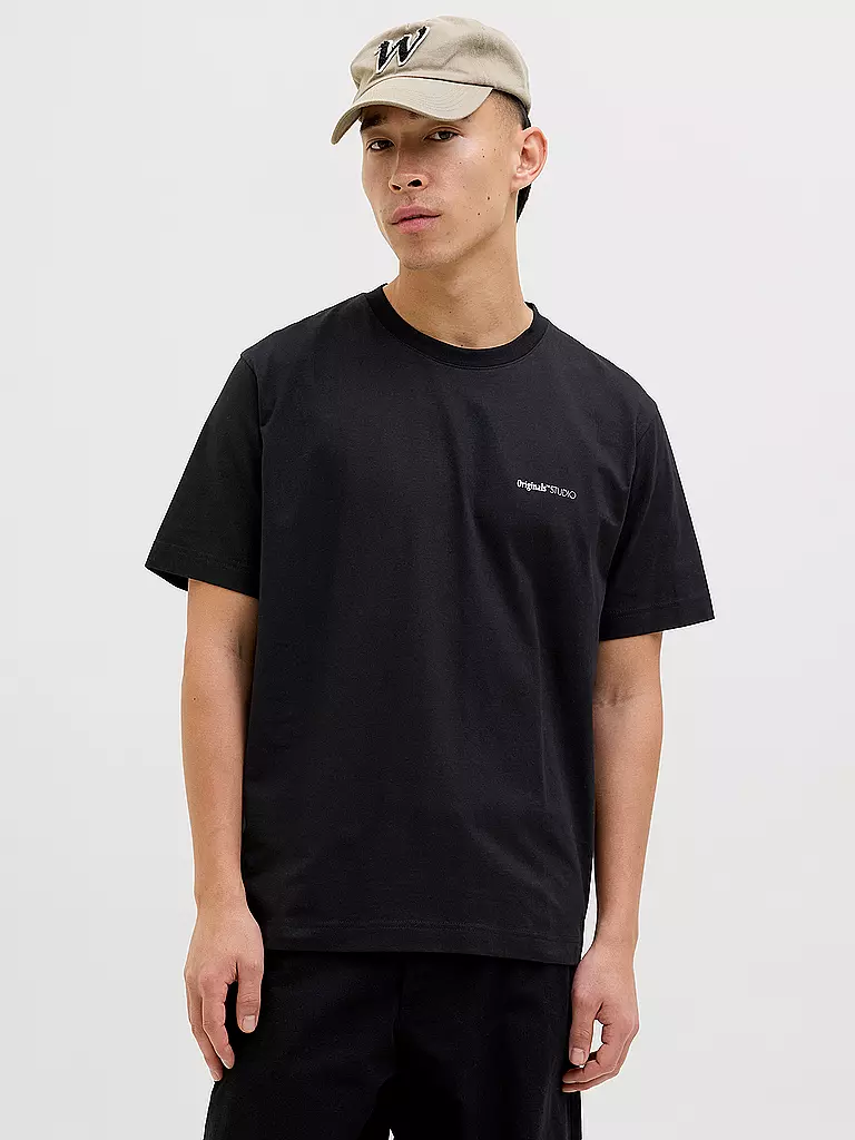 JACK & JONES | Camiseta JORVARENNA | Negro
