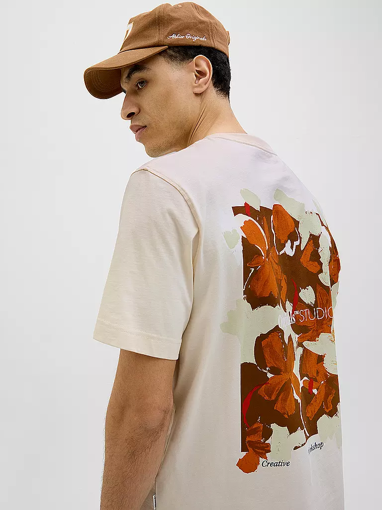JACK & JONES | Camiseta JORVARENNA | Beige