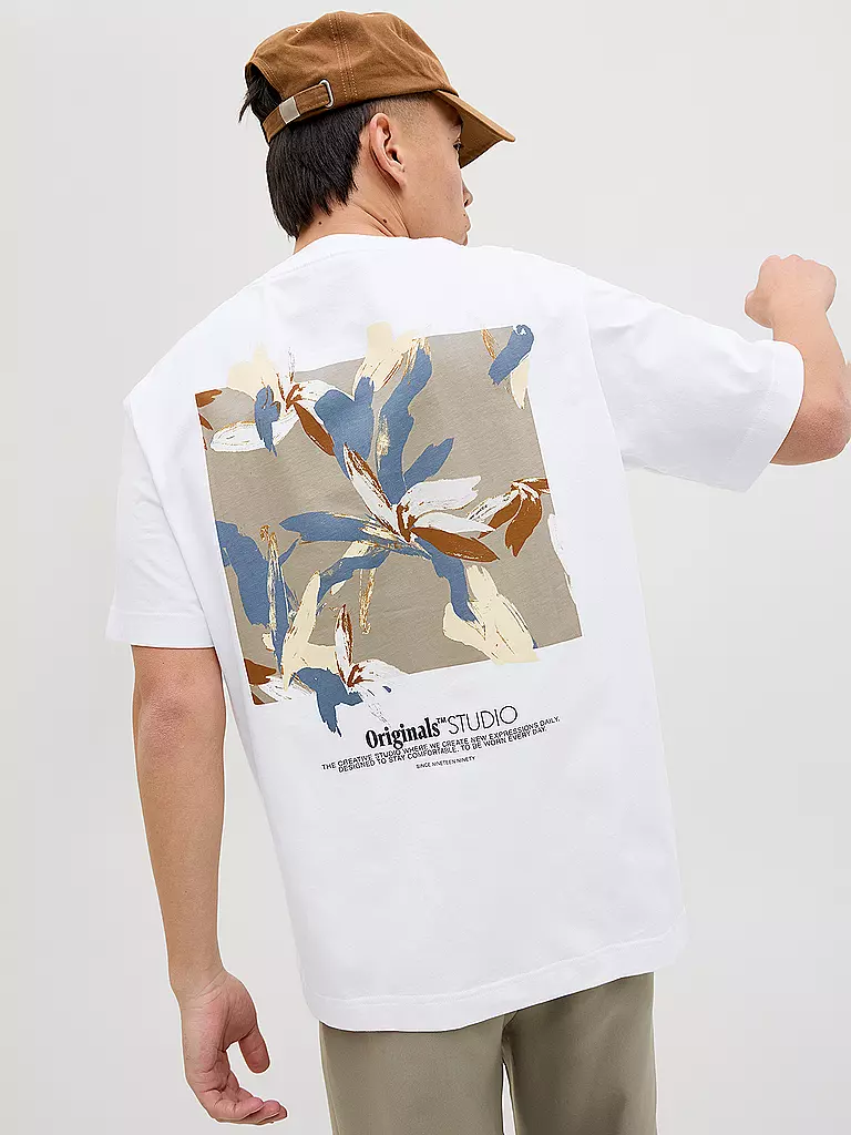 JACK & JONES | Camiseta JORVARENNA | Blanco