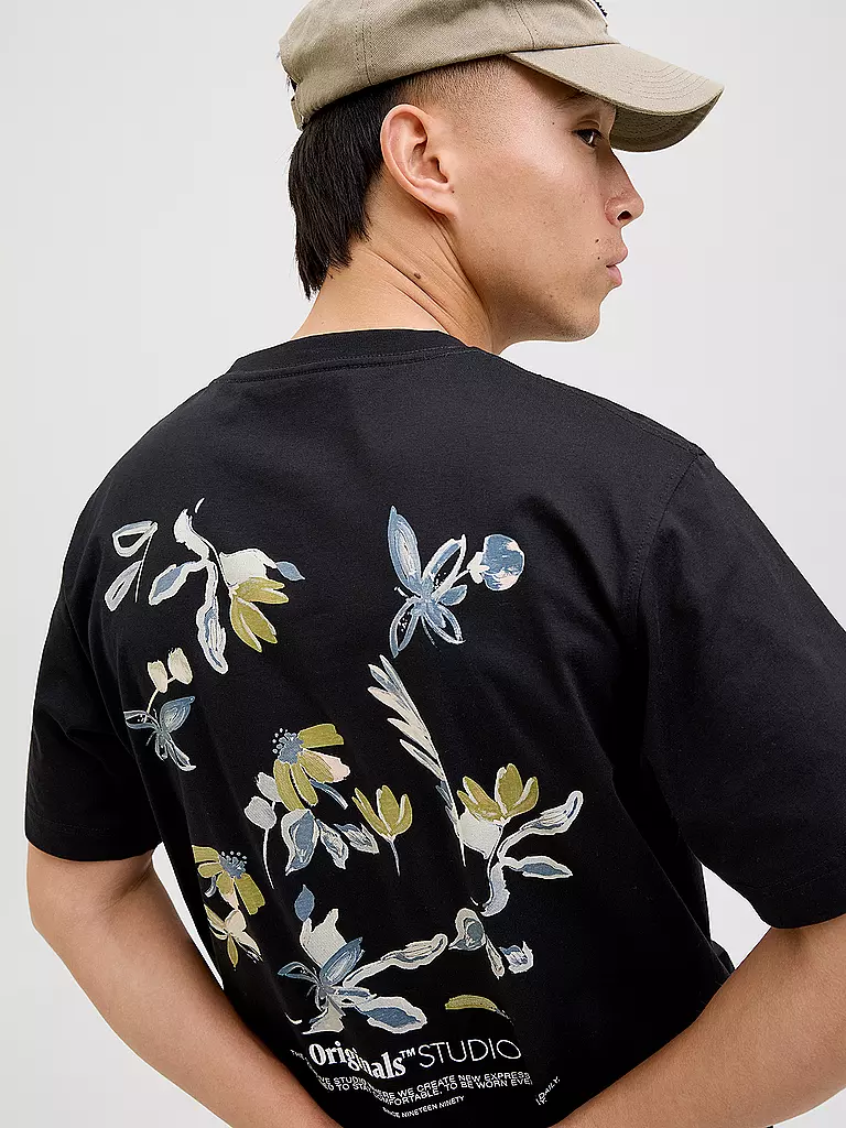 JACK & JONES | Camiseta JORVARENNA | Negro