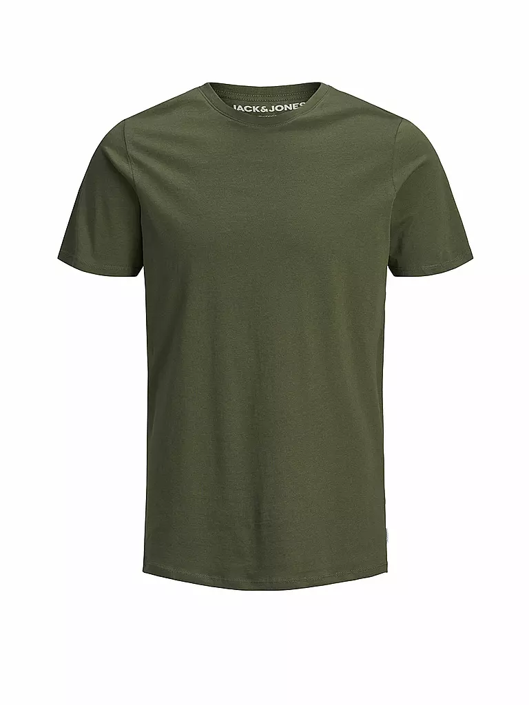 JACK & JONES | Camiseta Slim Fit "JJEORGANIC" | Oliva