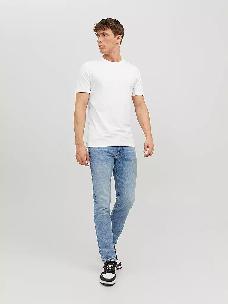JACK & JONES | Camiseta Slim Fit JJEORGANIC | Blanco
