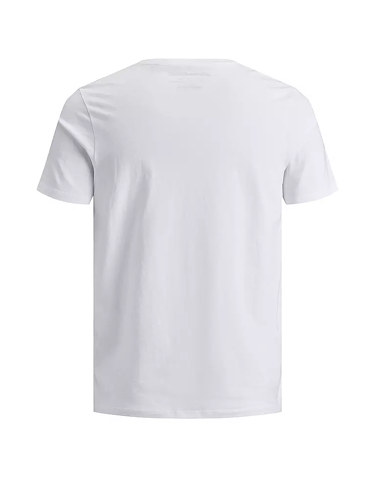 JACK & JONES | Camiseta Slim Fit JJEORGANIC | Blanco