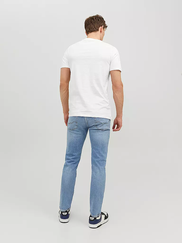 JACK & JONES | Camiseta Slim Fit JJEORGANIC | Blanco