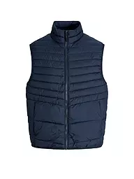 JACK & JONES | Chaleco acolchado JJESTATE | Azul oscuro