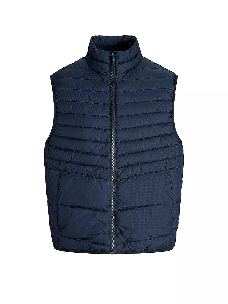 JACK & JONES | Chaleco acolchado JJESTATE | Azul oscuro