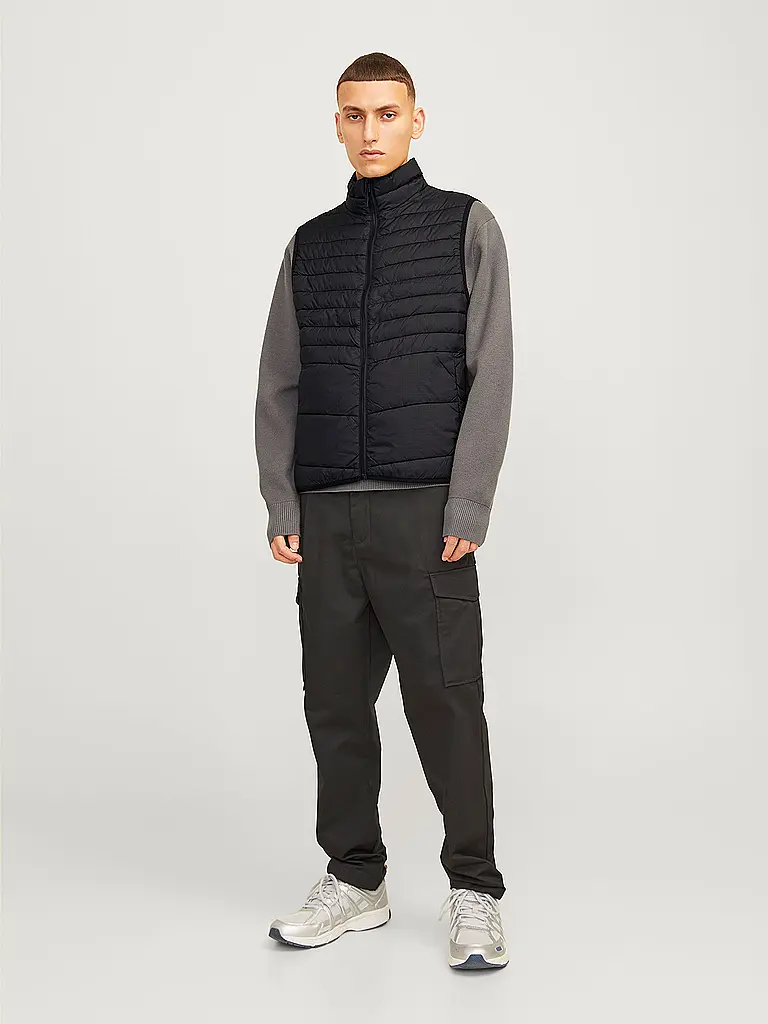 JACK & JONES | Chaleco acolchado JJESTATE | Negro