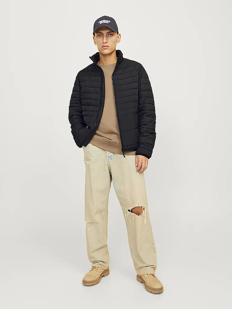JACK & JONES | Chaqueta acolchada ligera JJESTATE | Negro