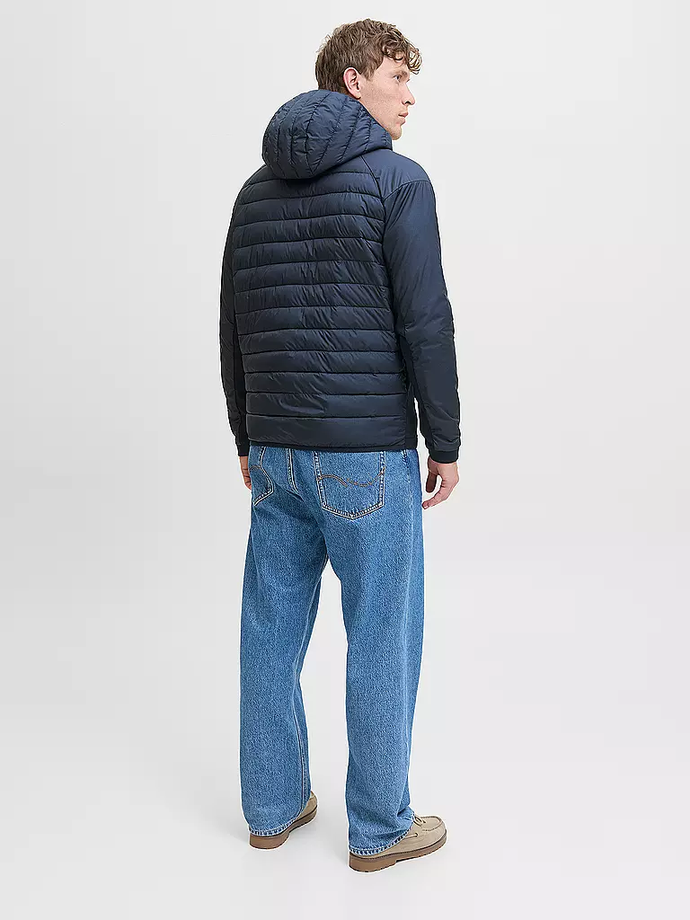 JACK & JONES | Chaqueta acolchada ligera JJESTATE | Azul oscuro