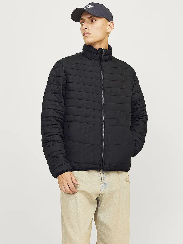 JACK & JONES | Chaqueta acolchada ligera JJESTATE | Negro