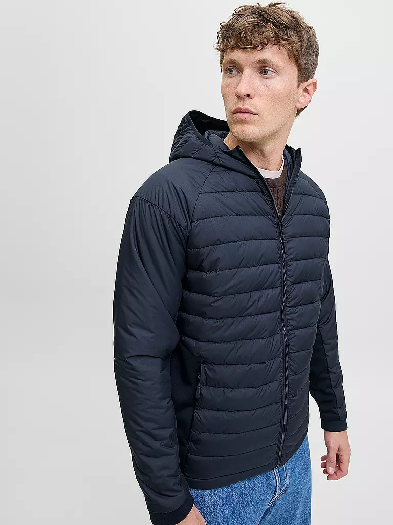 JACK & JONES | Chaqueta acolchada ligera JJESTATE | Azul oscuro