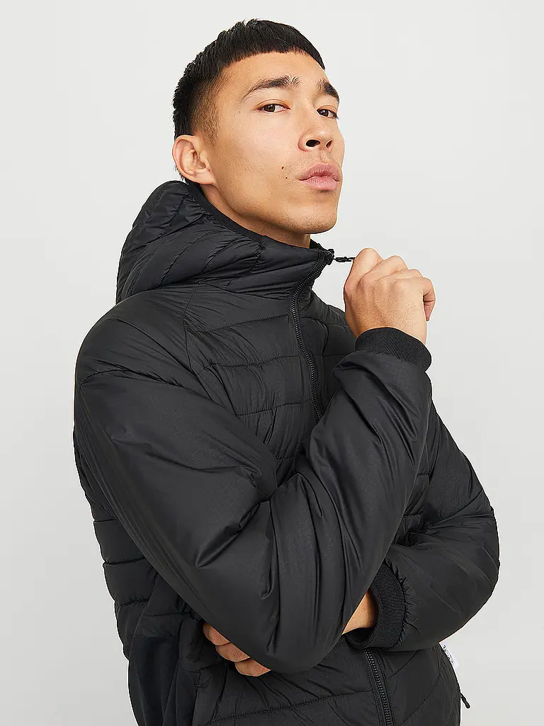 JACK & JONES | Chaqueta acolchada ligera JJESTATE | Negro