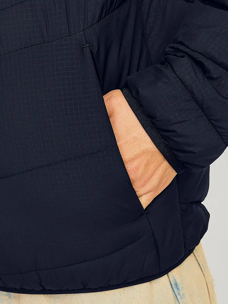 JACK & JONES | Chaqueta acolchada ligera JJESTATE | Azul oscuro