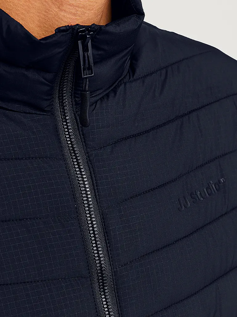 JACK & JONES | Chaqueta acolchada ligera JJESTATE | Azul oscuro