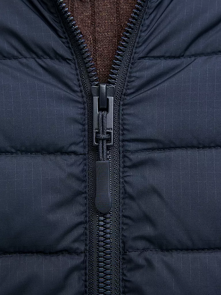 JACK & JONES | Chaqueta acolchada ligera JJESTATE | Azul oscuro