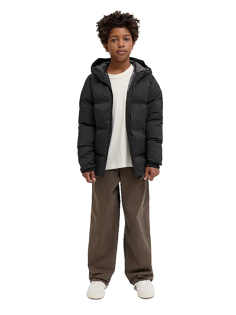JACK & JONES | Chaqueta acolchada para niño JJKAITO | Negro