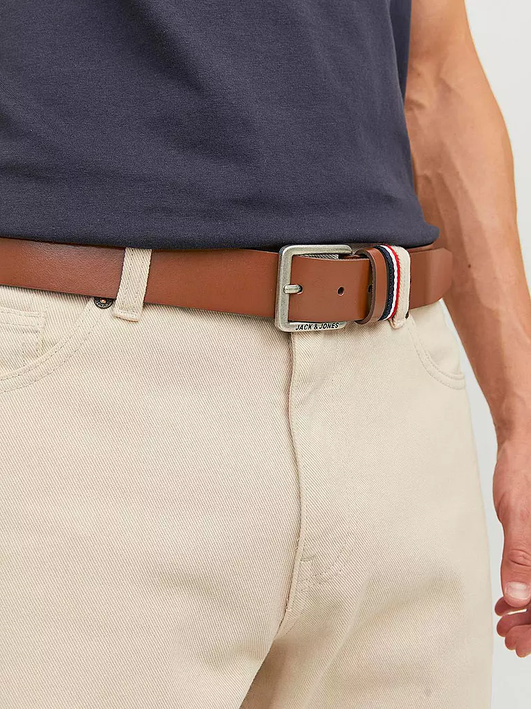 JACK & JONES | Cinturón de cuero JACESPO | 