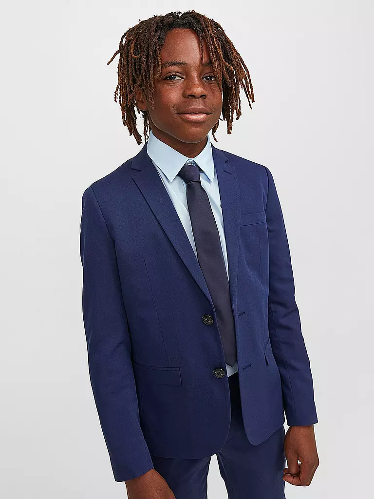 JACK & JONES | Corbata para niño JACSOLID | Azul oscuro