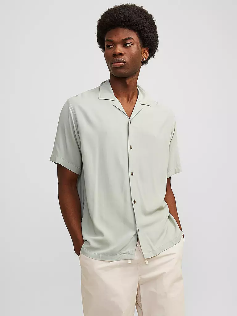 JACK & JONES | Hemd Regular Fit JJEJEFF | Verde claro
