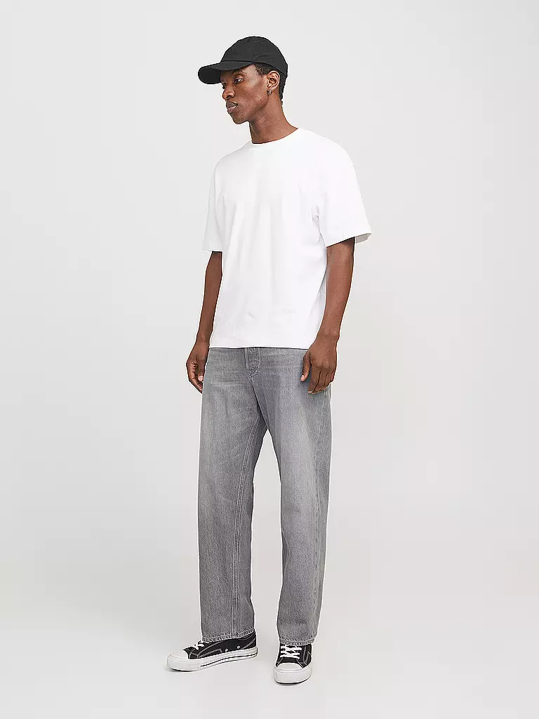 JACK & JONES | Jeans Baggy Fit JJIEDDIE JJIORIGINAL | Gris