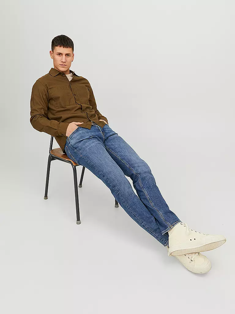 JACK & JONES | Jeans Loose Fit JJCHRIS | Azul