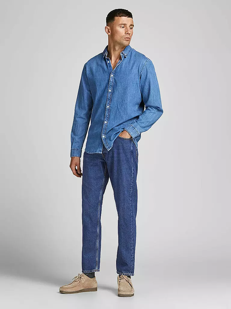 JACK & JONES | Jeans Relaxed Fit  JJICHRIS  | Azul