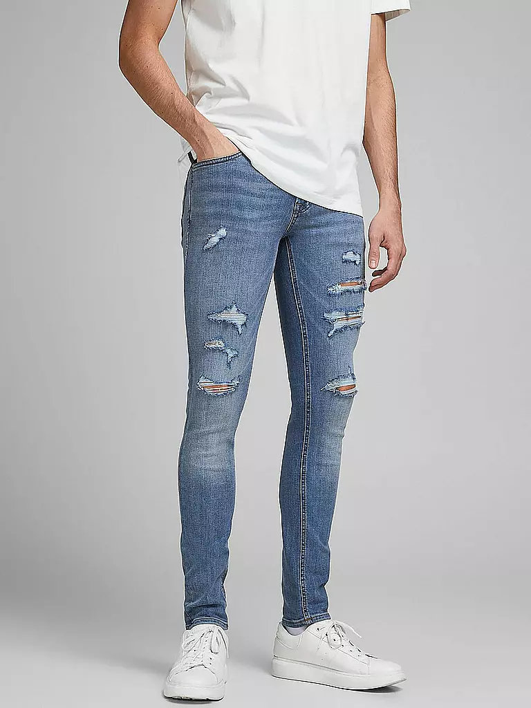 JACK & JONES | Jeans Skinny Fit "  JJILIAM  " | Azul