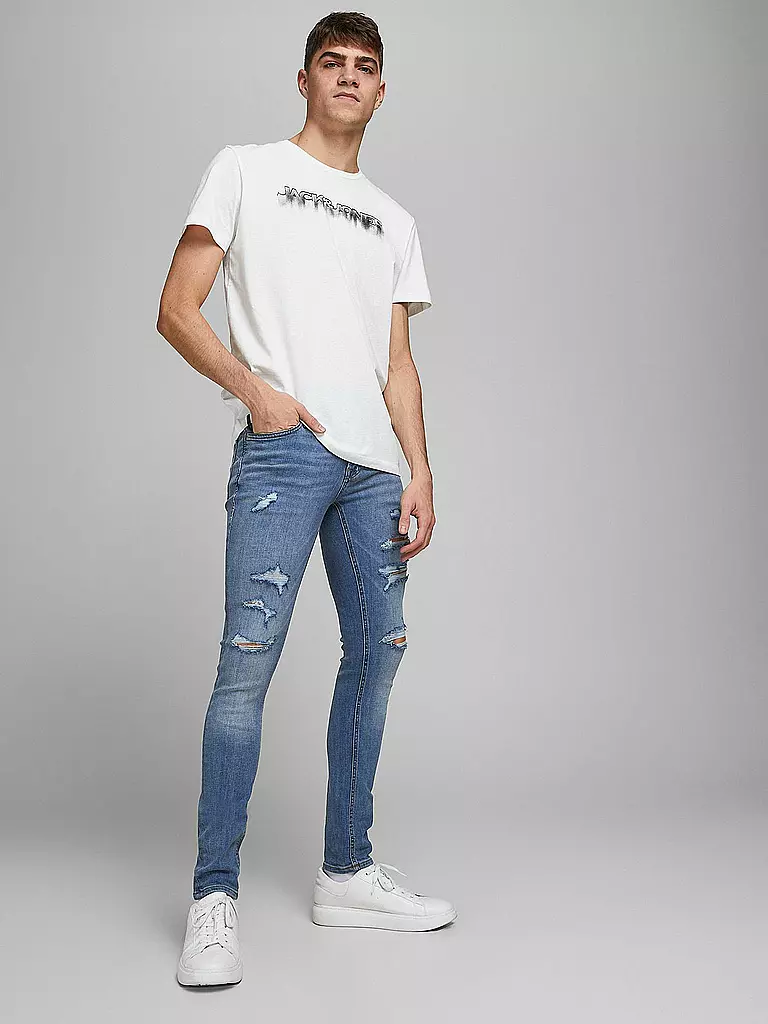 JACK & JONES | Jeans Skinny Fit "  JJILIAM  " | Azul
