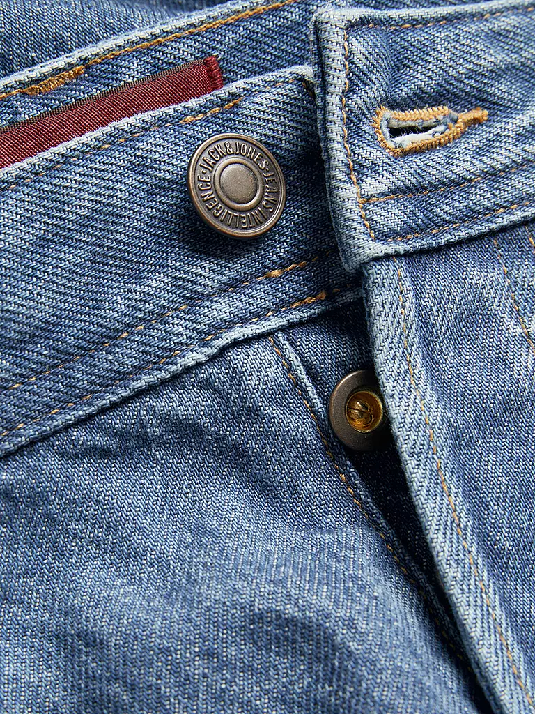 JACK & JONES | Jeans Slim Fit JJICHRIS JJORIGINAL | Azul