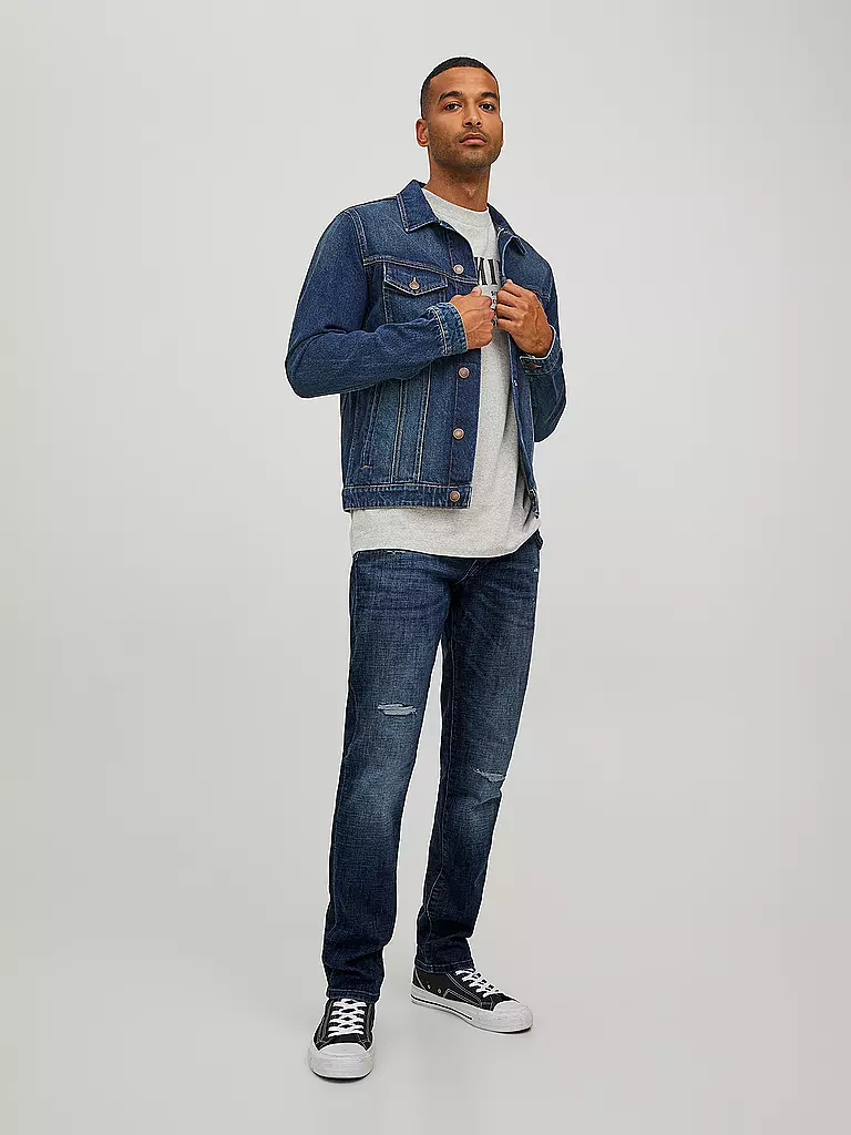 JACK & JONES | Jeans Slim Fit JJIGLENN | Azul oscuro
