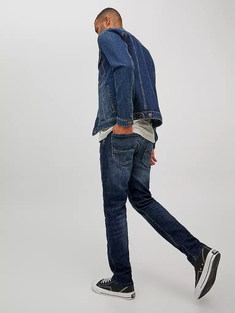 JACK & JONES | Jeans Slim Fit JJIGLENN | Azul oscuro