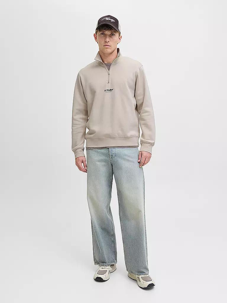 JACK & JONES | Jersey Troyer JJESOHO | Crema