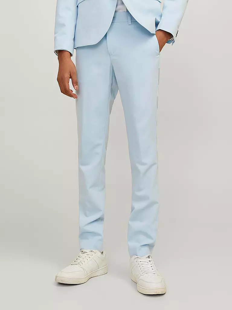JACK & JONES | Jungen Anzughose JPRSOLAR Slim Fit | Azul claro