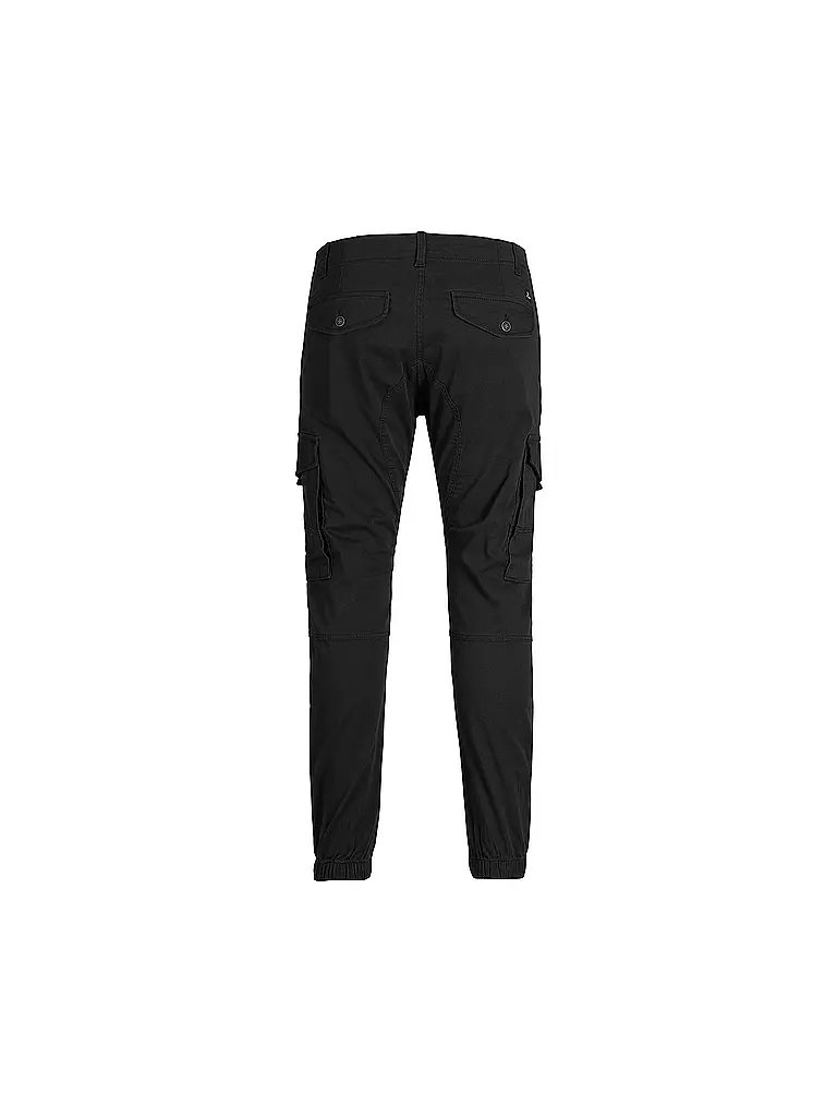 JACK & JONES | Jungen Cargohose Slim Fi  JPSTPAUL  | Negro