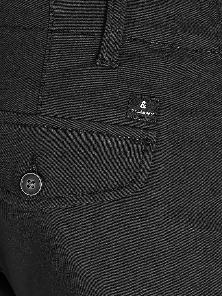 JACK & JONES | Jungen Cargohose Slim Fi  JPSTPAUL  | Negro