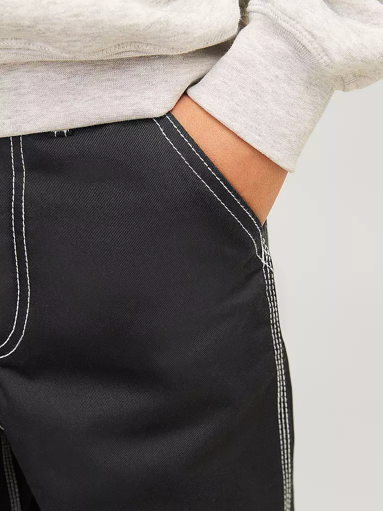 JACK & JONES | Jungen Hose JPSTALEX JJCONTRAST | Negro