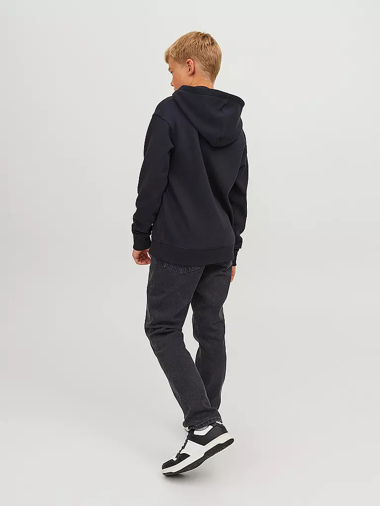 JACK & JONES | Jungen Jeans Regular Fit JJICLARK JJORIGINAL | Negro