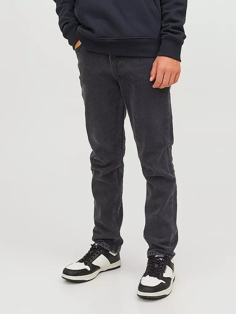 JACK & JONES | Jungen Jeans Regular Fit JJICLARK JJORIGINAL | Negro