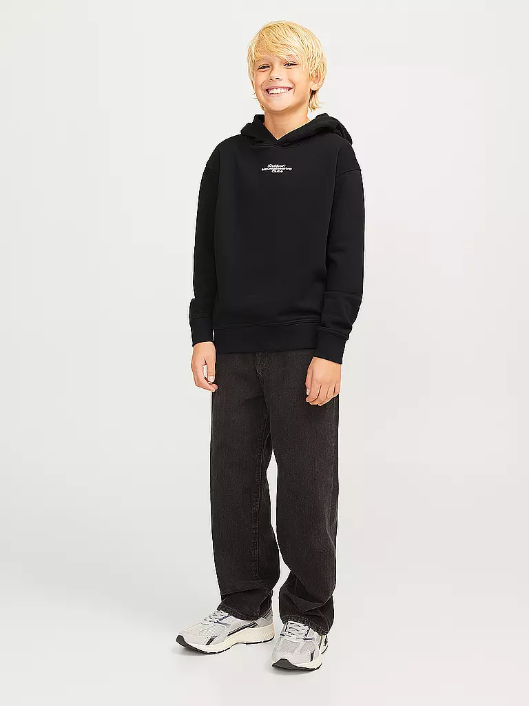 JACK & JONES | Jungen Kapuzensweater - Hoodie JCOALPHA MOUNTAIN | Negro