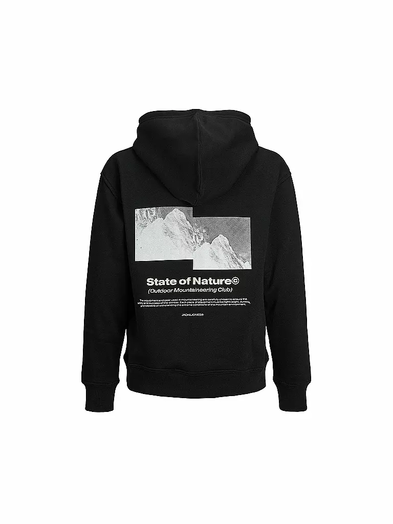 JACK & JONES | Jungen Kapuzensweater - Hoodie JCOALPHA MOUNTAIN | Negro