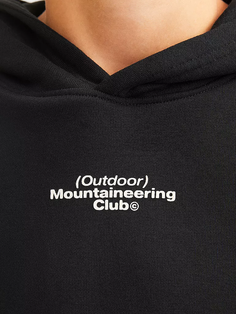 JACK & JONES | Jungen Kapuzensweater - Hoodie JCOALPHA MOUNTAIN | Negro