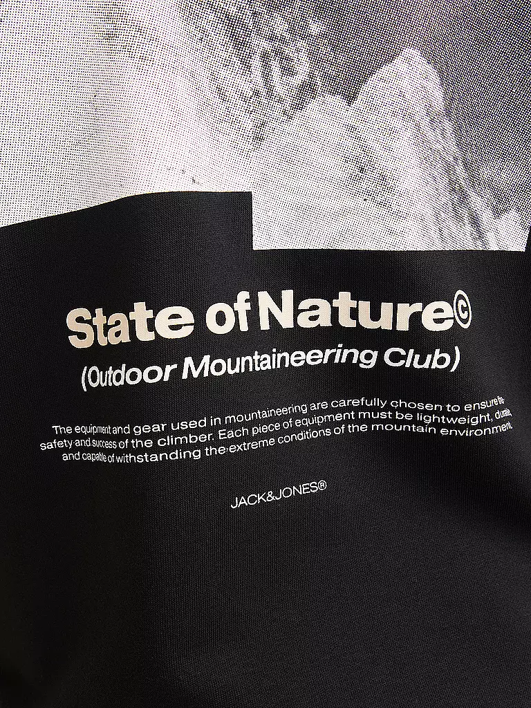 JACK & JONES | Jungen Kapuzensweater - Hoodie JCOALPHA MOUNTAIN | Negro